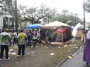 Camping on the Neutral Ground