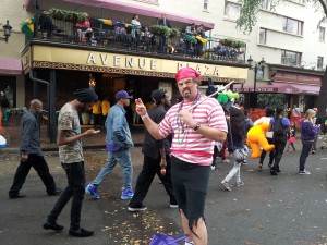The Pirate Hobo Sets Off On His Mardi Gras Mission