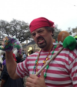 The Mardi Gras Pirate Hobo Strikes Again