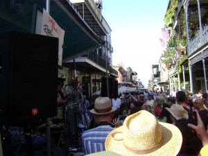 View Down Royal Street From Stage 2