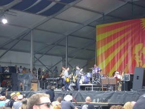 BTE at Jazz Fest 2013 Stage