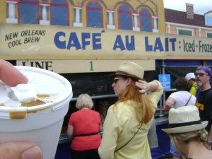 Jazz Fest 2013 Cafe Au Lait