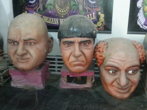 Mardi Gras Mount Rushmore