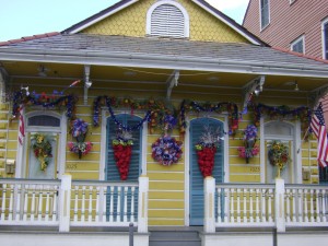 French Quarter Residence or Giant Christmas Present?