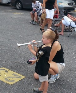 Kid With Trumpet