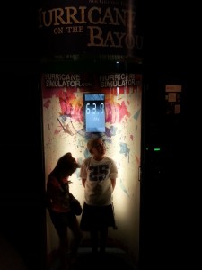 Children In Hurricane Simulator