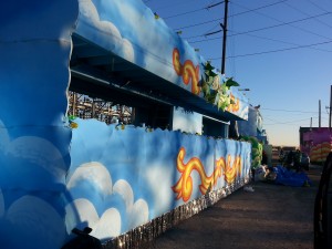 Our Waiting Float: Jefferson Avenue for 'Morpheus Cruises the Streets of New Orleans'