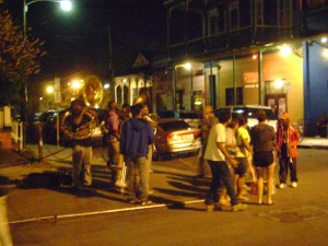 Frenchman Street Brass Band Last March