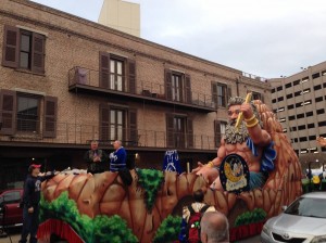 John Beninate Boards The Captain's Float