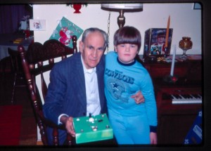 Chubby Lil' Me W/My Papaw--Inspiration For JEREMIAH'S SCRAPBOOK