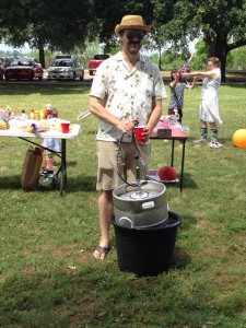 Greg Cartwright Gathers The Nerds While Doing a Nerd's Literal Interpretation of a Keg Stand