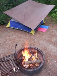 My Successful Tarp & Lint Fueled Fire!