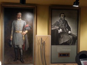 The Opposing Generals (Battlefield Visitor's Center)