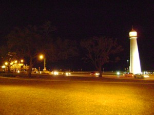 Downtown Biloxi In Distance