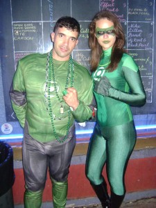 SPD 3.17.13 Frenchman Street Green Lanterns